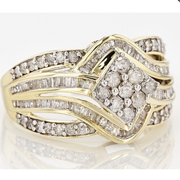 Jewelry - 10k Gold DIAMOND 1 CTTW Ring